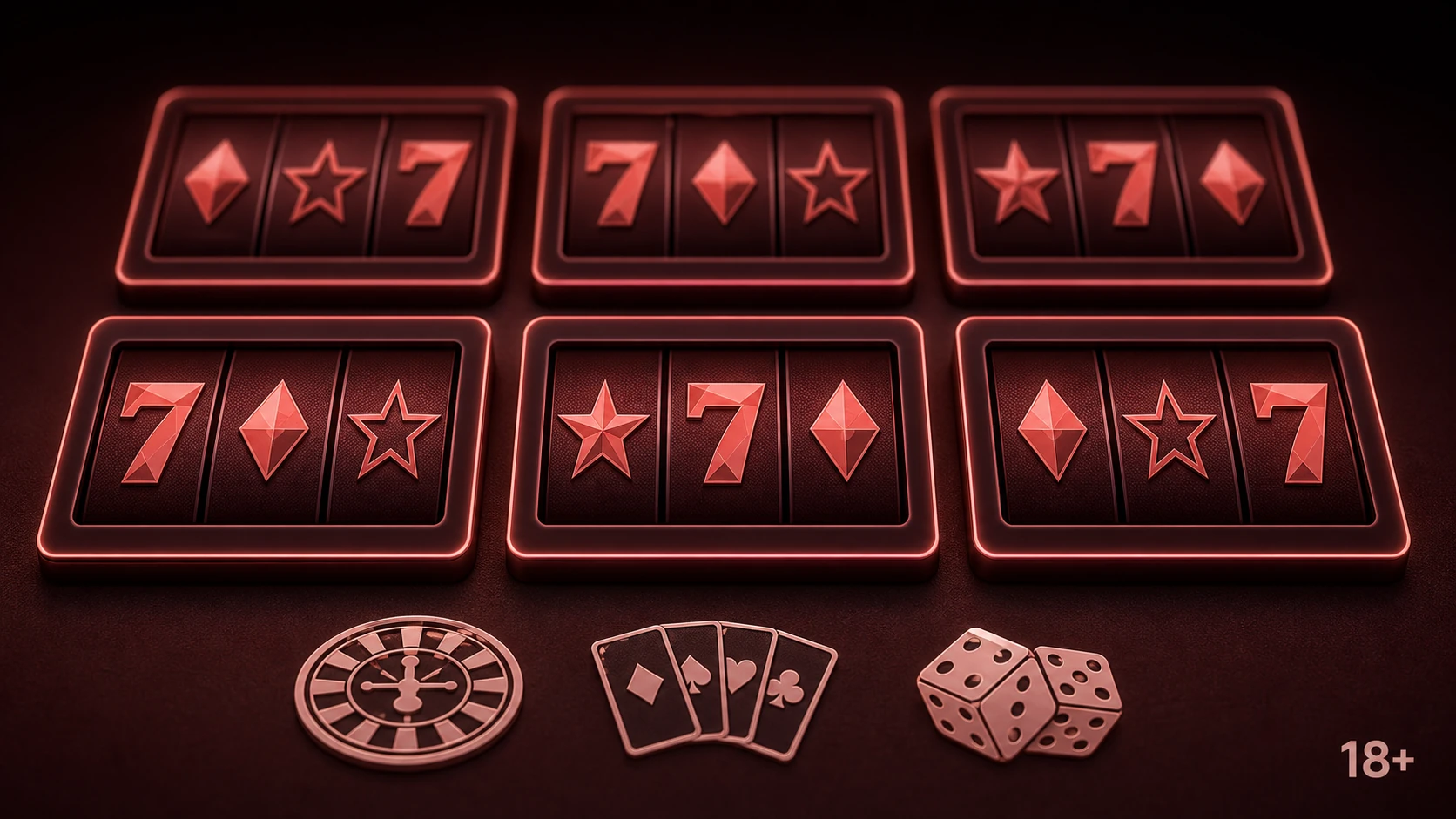 Spielautomaten und weitere Casinospiele